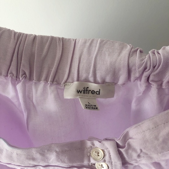 (L) Lilac Aritzia Wilfred Orchid Summer Tank Top - Picture 6 of 6